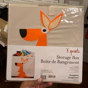 Kids 3 Sprouts Cube Storage Box